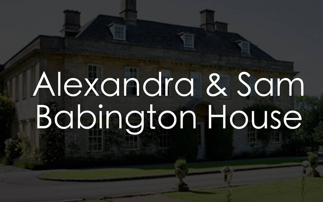 GIF Photo Booth Somerset | Alexandra & Sam | Babington House Wedding